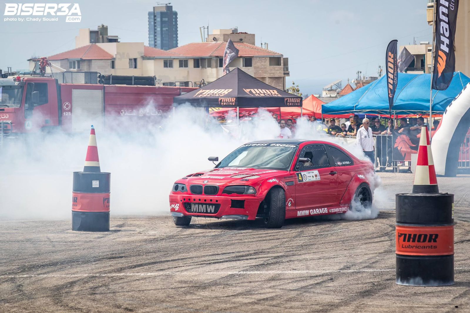 ألقاب السباق الأول للدريفت لهلال وتكليان وسويد وهاروني وأبو خليل